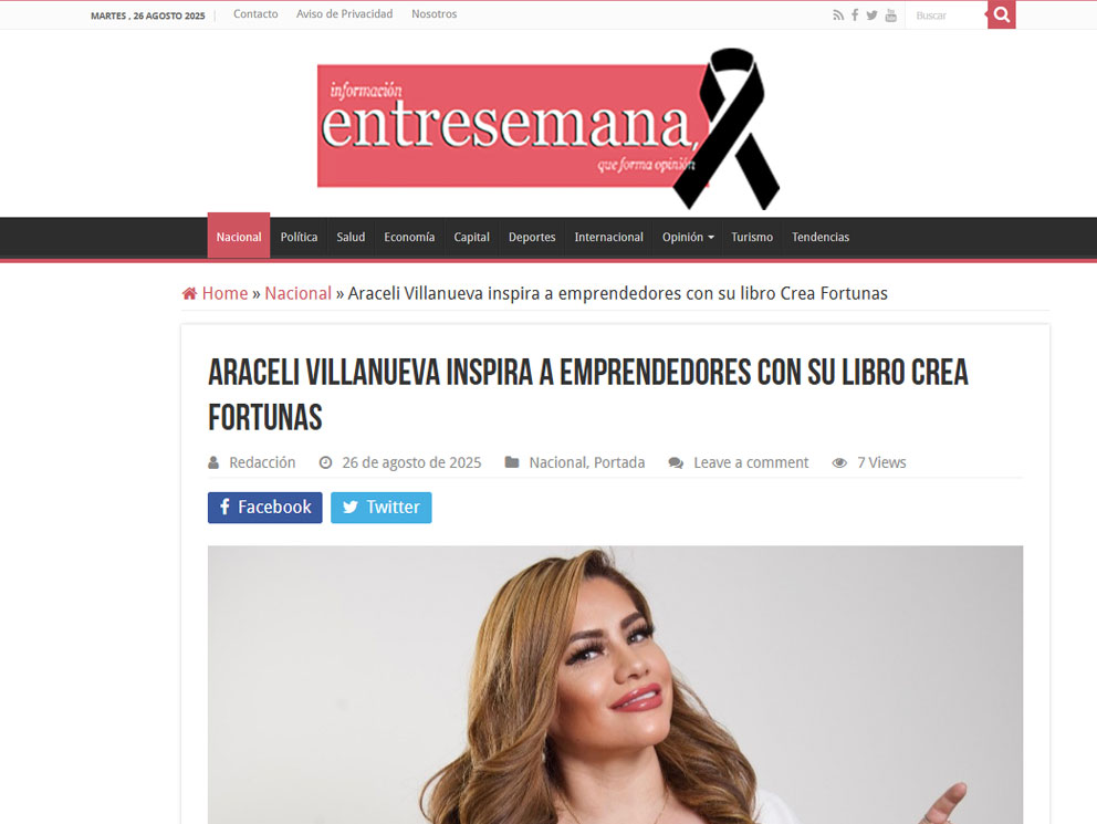 entresemana_librocreafortunas_AraceliVillanueva