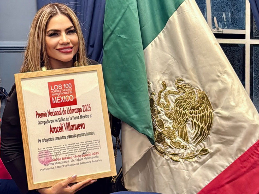 premio_Nacional_deLiderazgo2025Mexico_AraceliVillanueva